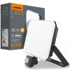 Светодиодный прожектор с датчиком движения VIDEX F3 50W 5000K 220V Black (VLE-F3-0505B-S)