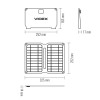 Портативное зарядное устройство солнечная панель VIDEX VSO-F510UU 10W
