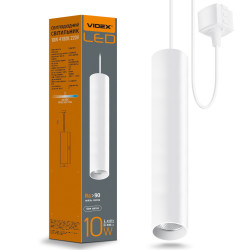 Подвесной трековый светильник VIDEX VL-ST-10034W 10W 4100K LED  белый 