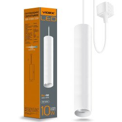 Подвесной трековый светильник VIDEX VL-ST-10034W 10W 4100K LED  белый 