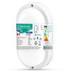Защищенный светодиодный уличный светильник TITANUM TL-BHO-126 12W 6500K овальный