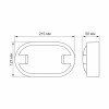 Защищенный уличный светодиодный светильник VIDEX VL-BH12O-155 15W 5000K 220V 