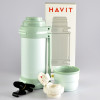 Термос из нержавеющей стали 800  мл  HAVIT HV-TM006  зеленый