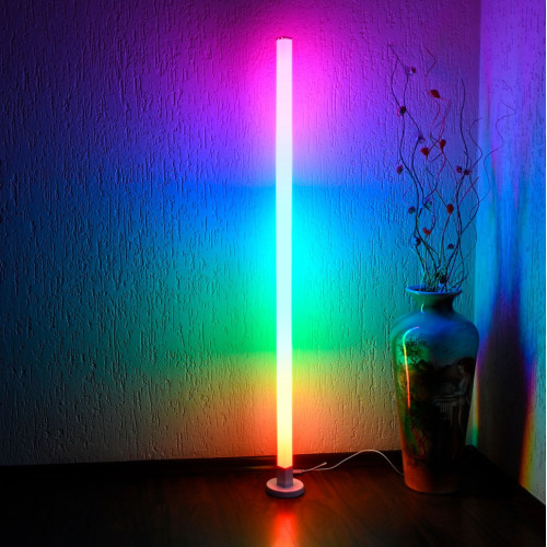 LED лампа напольная для декоративного цветного освещения VIDEX TF20 RGB 10W для декоративного цветного освещения