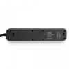Сетевой удлинитель 3 м 3 гнезда с 2USB + USB-C заземлением и кнопкой VIDEX VF-PD33G2U1C-B
