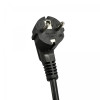 Сетевой удлинитель 3 м 3 гнезда с 2USB + USB-C заземлением и кнопкой VIDEX VF-PD33G2U1C-B