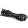 Сетевой удлинитель 3 м 4 гнезда с USB (QC3.0) и USB-C (PD18W) заземлением и кнопкой VIDEX VF-PD43G1QC1PD-B