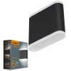 Двусторонний архитектурный светильник VIDEX VL-AR06-062B IP54 6W 2700K в алюминиевом корпусе, черный