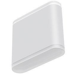 Двусторонний архитектурный светильник VIDEX VL-AR06-062W  IP54 6W 2700K в алюминиевом корпусе, белый