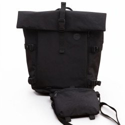 Рюкзак-роллтоп USVIT Nomad 20–30 л для ноутбука 15–17″ со съемной сумкой, черный (62255)