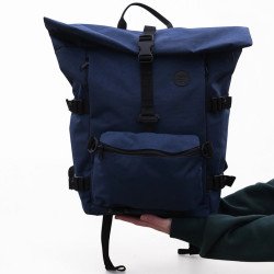 Рюкзак-роллтоп USVIT Nomad 20–30 л для ноутбука 15–17″ со съемной сумкой, темно-синий (62275)