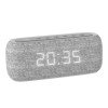 Портативная колонка HAVIT HV-M29BT с FM-радио, часами и стереозвуком, серая (24587)