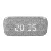 Портативная колонка HAVIT HV-M29BT с FM-радио, часами и стереозвуком, серая (24587)