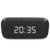 Портативная колонка HAVIT HV-M29BT с FM-радио, часами и стереозвуком, черная (24667)