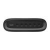 Портативная колонка HAVIT HV-M29BT с FM-радио, часами и стереозвуком, черная (24667)