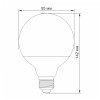Светодиодная лампа VIDEX G95e 15W E27 4100K (VL-G95e-15274)