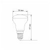 Светодиодная лампа VIDEX R39e 4W E14 4100K (VL-R39e-04144)