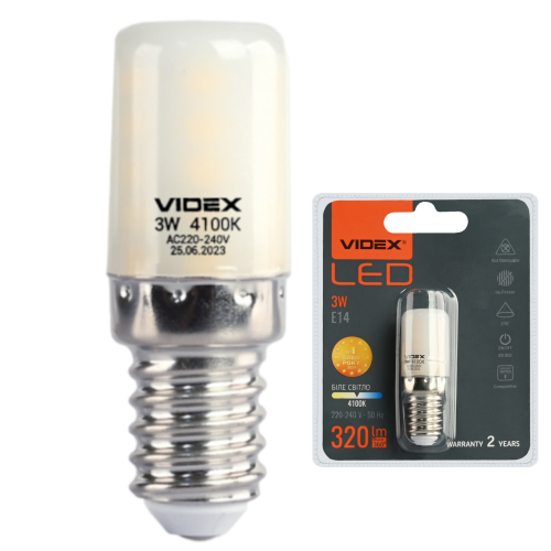 Светодиодная лампа VIDEX  ST25e 3W E14 4100K (VL-ST25e-03144)