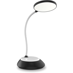 Аккумуляторная настольная лампа TITANUM  TLTF-022B 7W 3000-6500K с USB, с регулировкой яркости и температуры света, черная