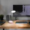 Аккумуляторная настольная лампа TITANUM  TLTF-022P 7W 3000-6500K с USB, с регулировкой яркости и температуры света, розовая