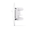 Двойная компьютерная розетка CAT6 VIDEX BINERA VF-BNSK2PC6-W белая