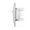 Комбинированная компьютерная и телефонная розетка CAT3+CAT6 VIDEX BINERA VF-BNSK2PC6TF3-SS серебристая