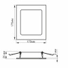 Точечный светильник VIDEX Back 16W 5000K VL-DLBS-165 встраиваемый квадратный