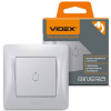 Кнопка звонка VIDEX BINERA VF-BNDB1-SS серебристая