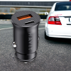 Автомобильное зарядное устройство HAVIT HV-CC2022 20W USB+USB-C Black с быстрой зарядкой 