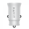 Автомобильное зарядное устройство HAVIT HV-CC2022 20W USB+USB-C White с быстрой зарядкой 