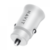 Автомобильное зарядное устройство HAVIT HV-CC2022 20W USB+USB-C White с быстрой зарядкой 