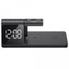 3 в 1 беспроводная зарядка для смартфона, наушников и часов HAVIT W3042 15W с будильником