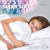 Одеяло летнее IDEIA Super Soft Classic 175×210 см, искусственный пух, плотность 200 г/м² (8-11787)