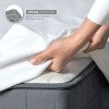 Наматрасник непромокаемый IDEIA Aqua Stop 180×200×23 см, хлопковая махра с мембраной (8-12001)
